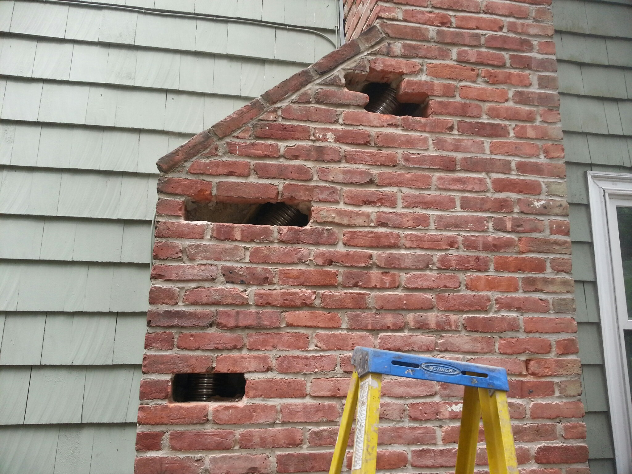 Expert chimney brick and masonry repair in Hicksville, New York